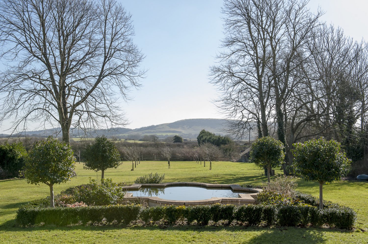 When Nina and Nick first took over the property, the garden was just a rural wasteland – a sea of mud, bramble and hawthorn. Over the years, like the house itself, the couple have painstakingly returned it to its former glory