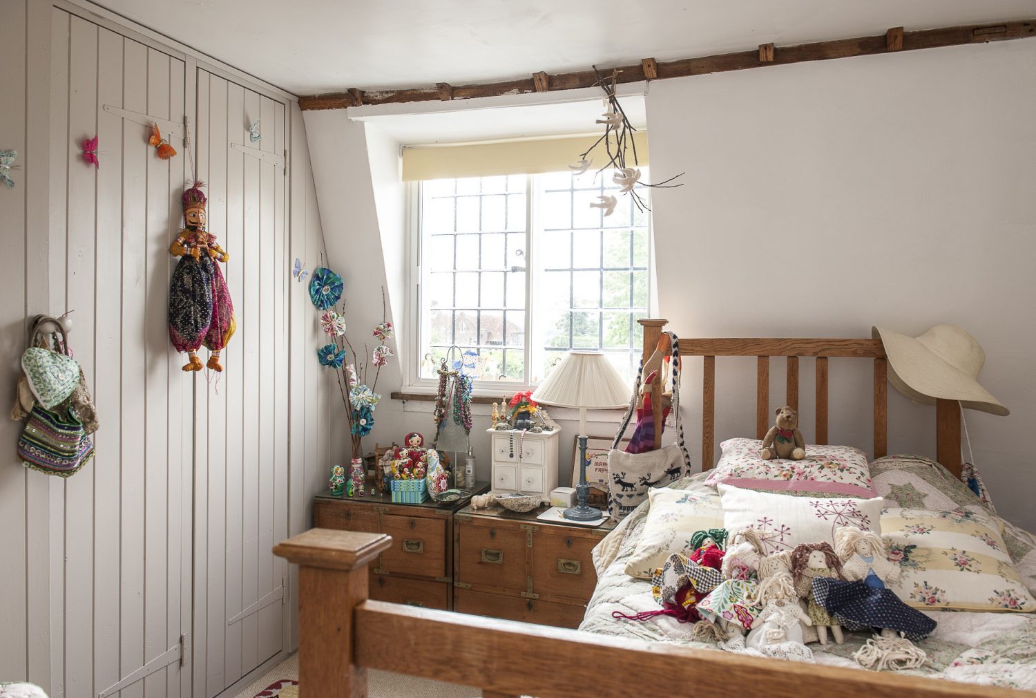 Suzanne and Tim’s daughter’s room is a sweet, light-filled space