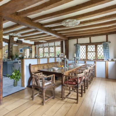 Peter and Jilly Burnet’s spacious farmhouse has provided the couple with a glorious family home for over twenty years. Spread over three floors, this stunning property has borne witness to many a party, celebration and even church fêtes...