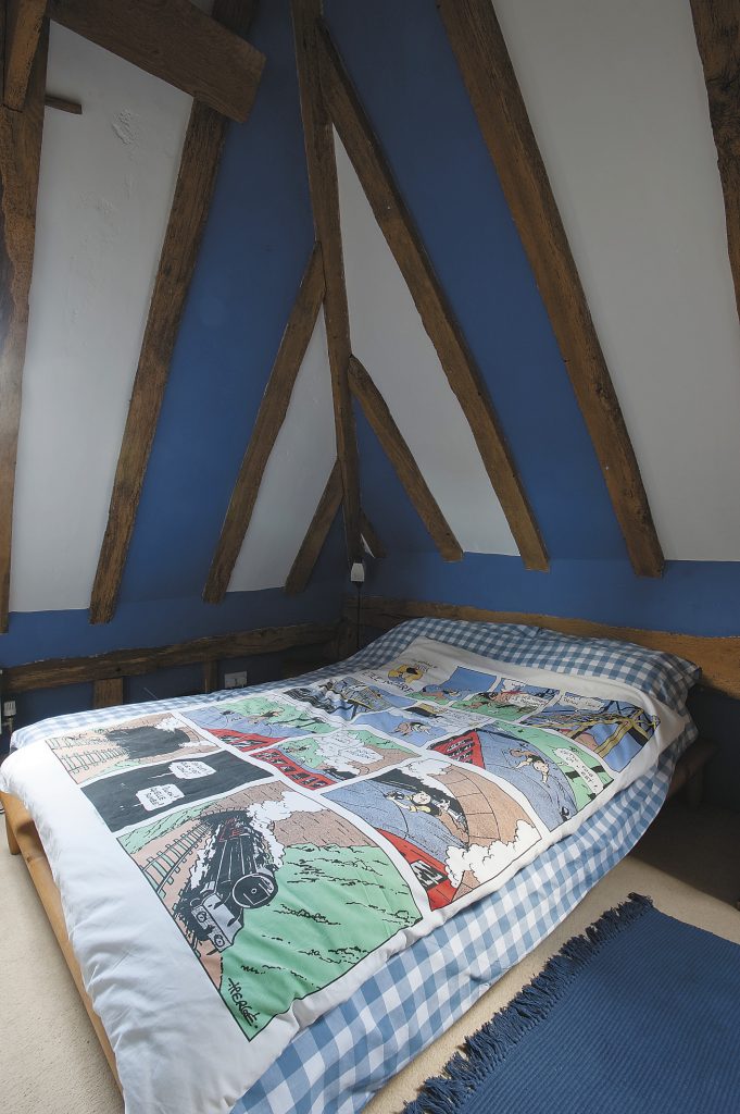the Tintin duvet cover was discovered in Heals
