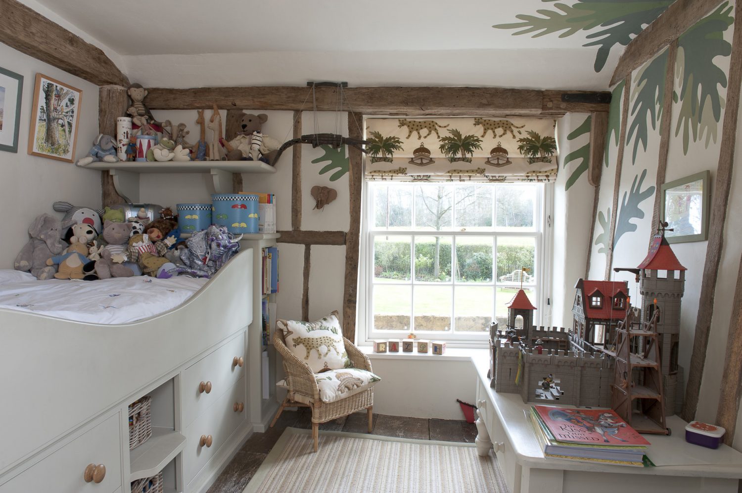 Ralph’s room is home to a cabin bed made for him by the team at Bespoke.