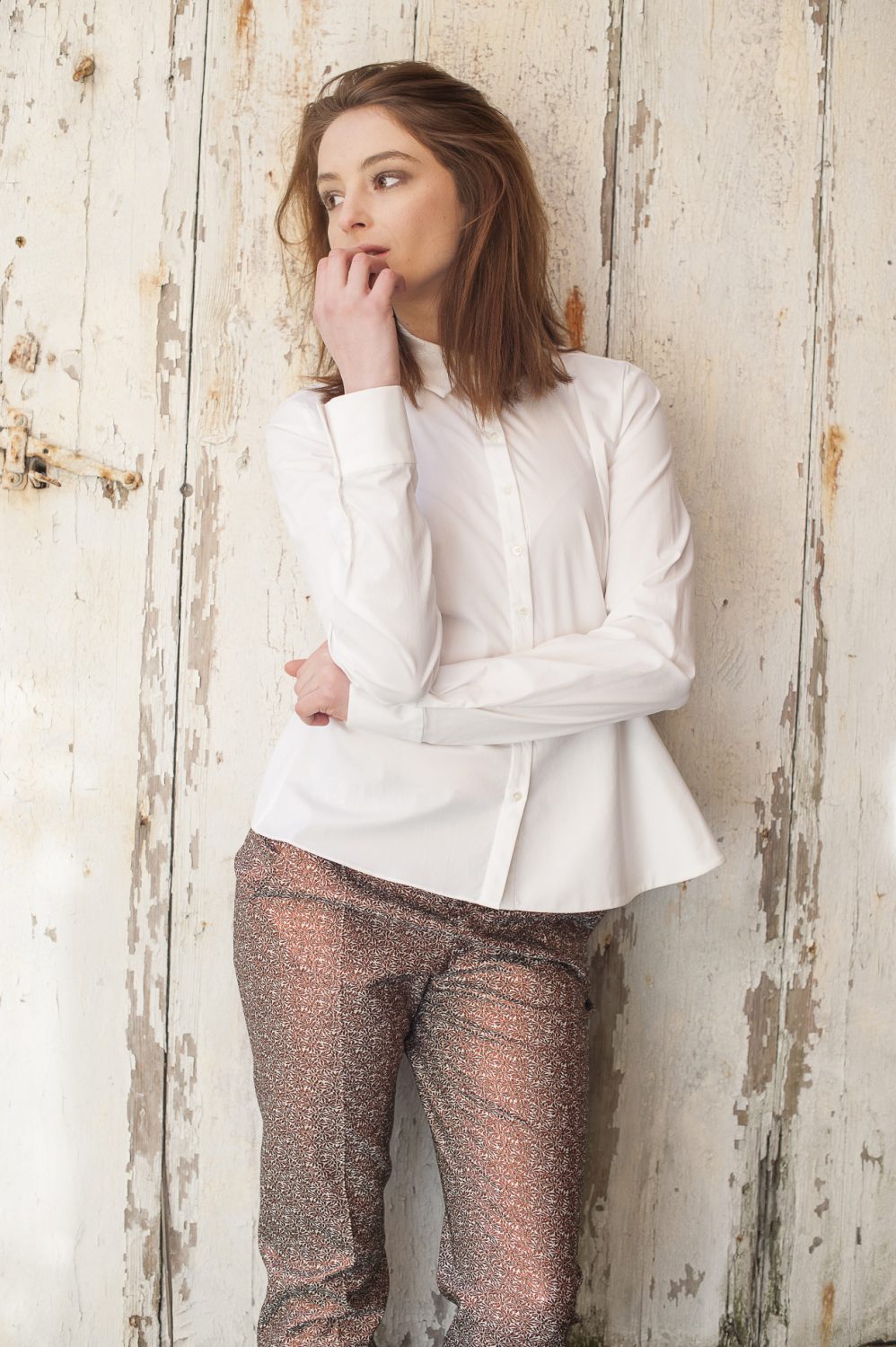 See By Chloé shirt, Emma Cook trousers, price on request, Alexandra Boutique, Tunbridge Wells 01892 529959 www.alexandra-boutique.co.uk