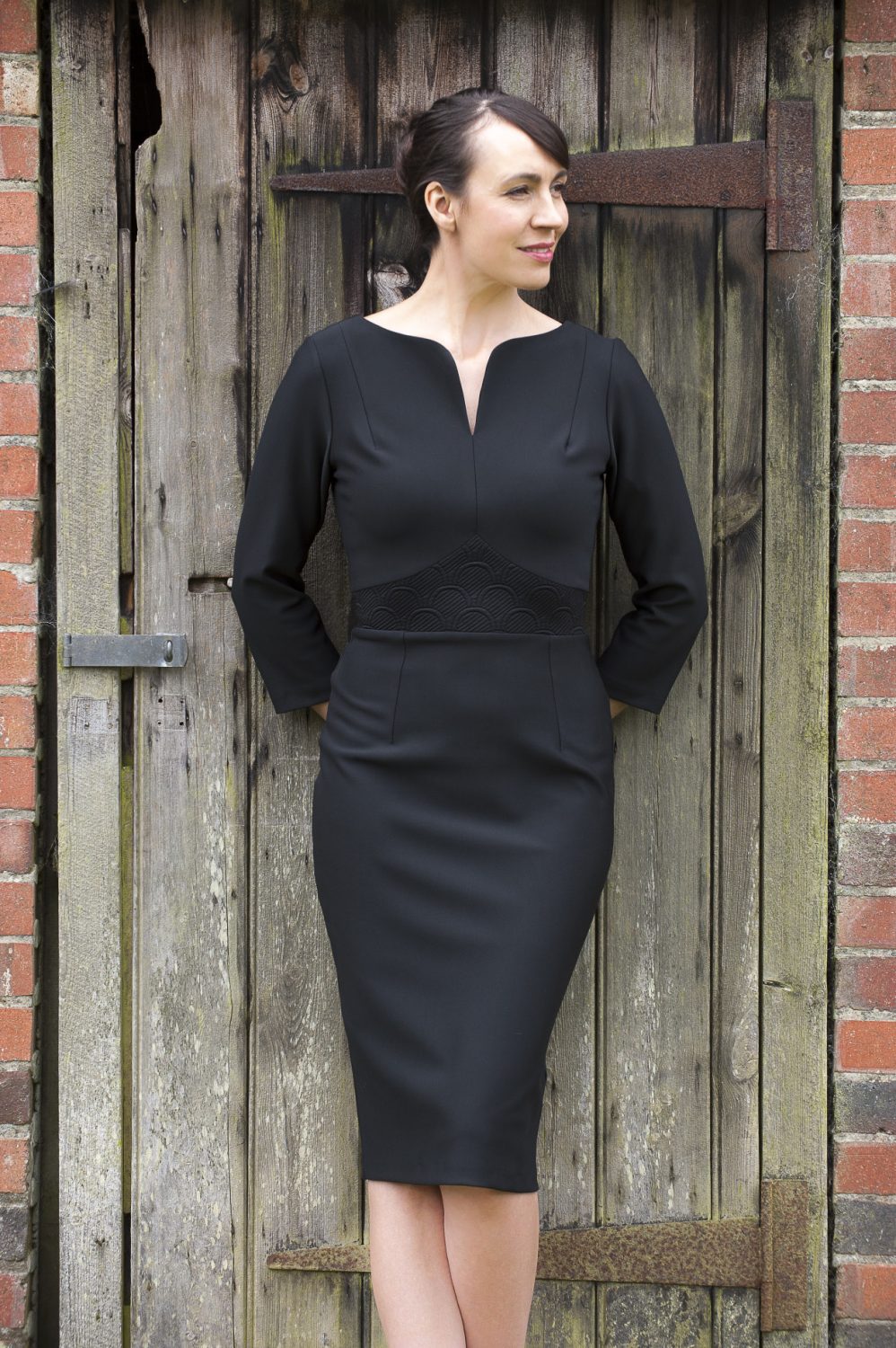Diva black dress, £115, Odyl, Cranbrook 01580 714907 www.odyl.co.uk