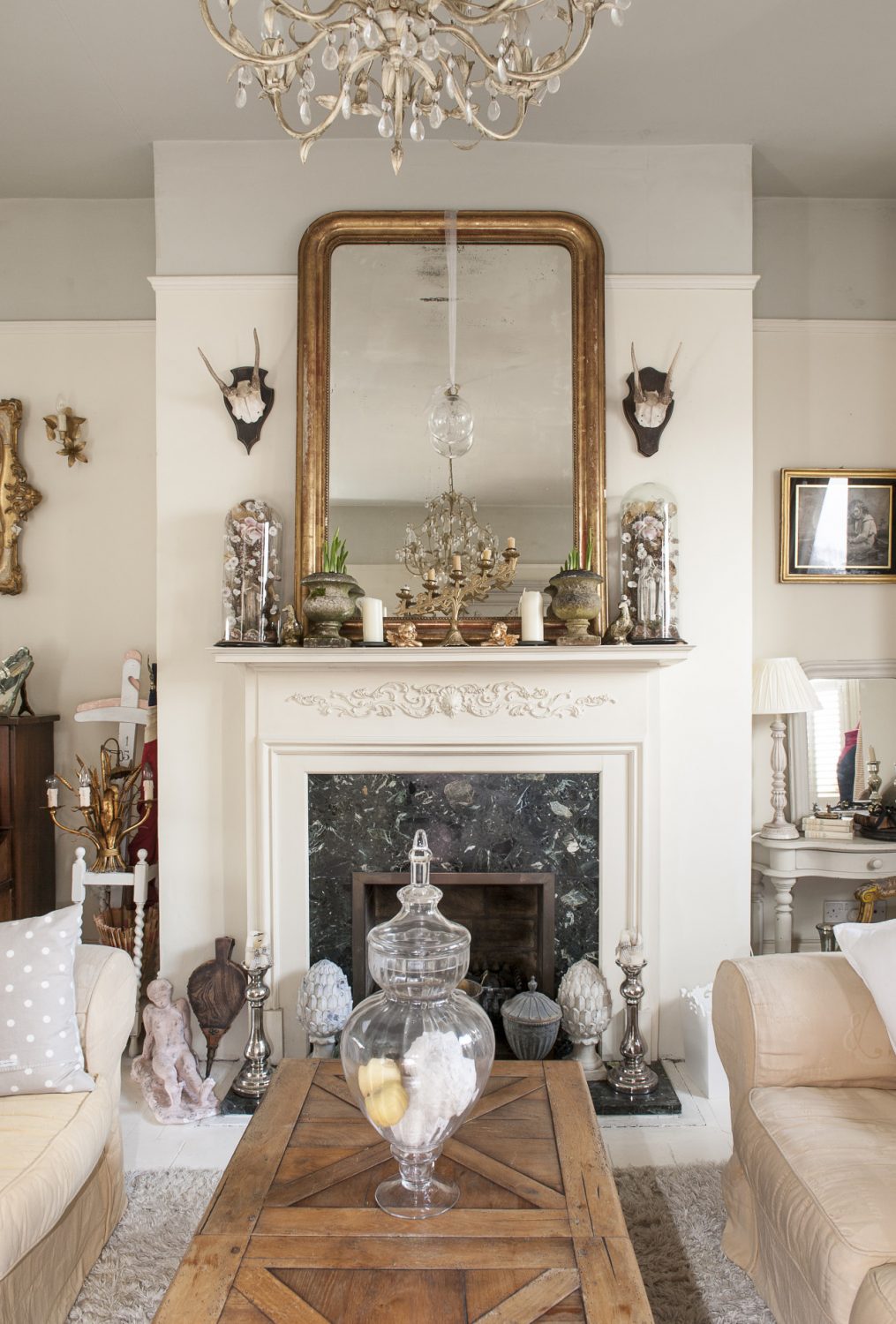 “I love antiques not just for their beauty but their history,” says Minnie. “I love the stories each tell and I love thinking about where they’ve been and what they’ve seen.”