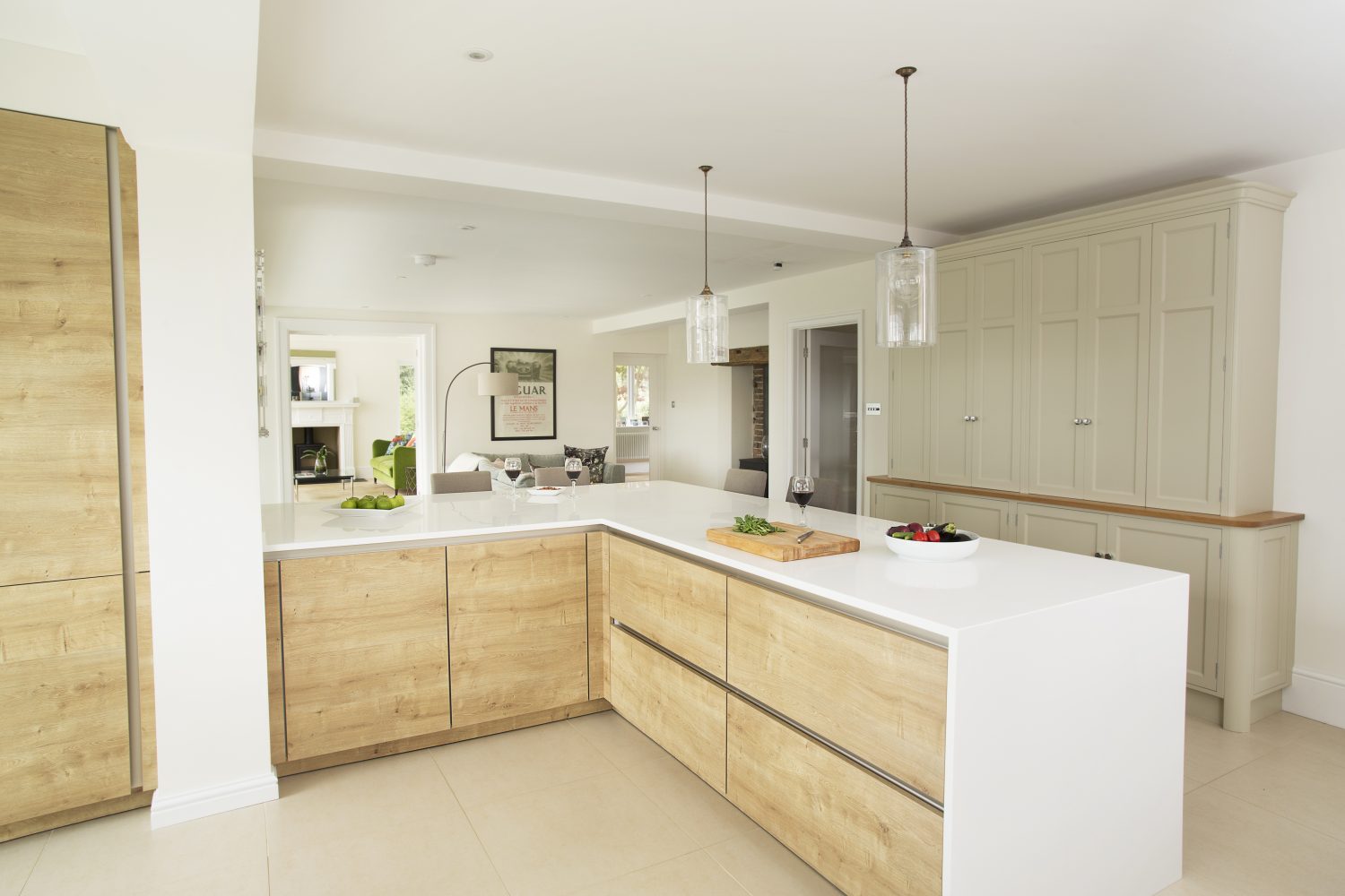 A bespoke combination of Rencraft handmade butler cupboards with a SieMatic island. Rencraft / SieMatic by Rencraft kitchen cabinetry starts from approx. £25,000 01892 520730 rencraft.co.uk