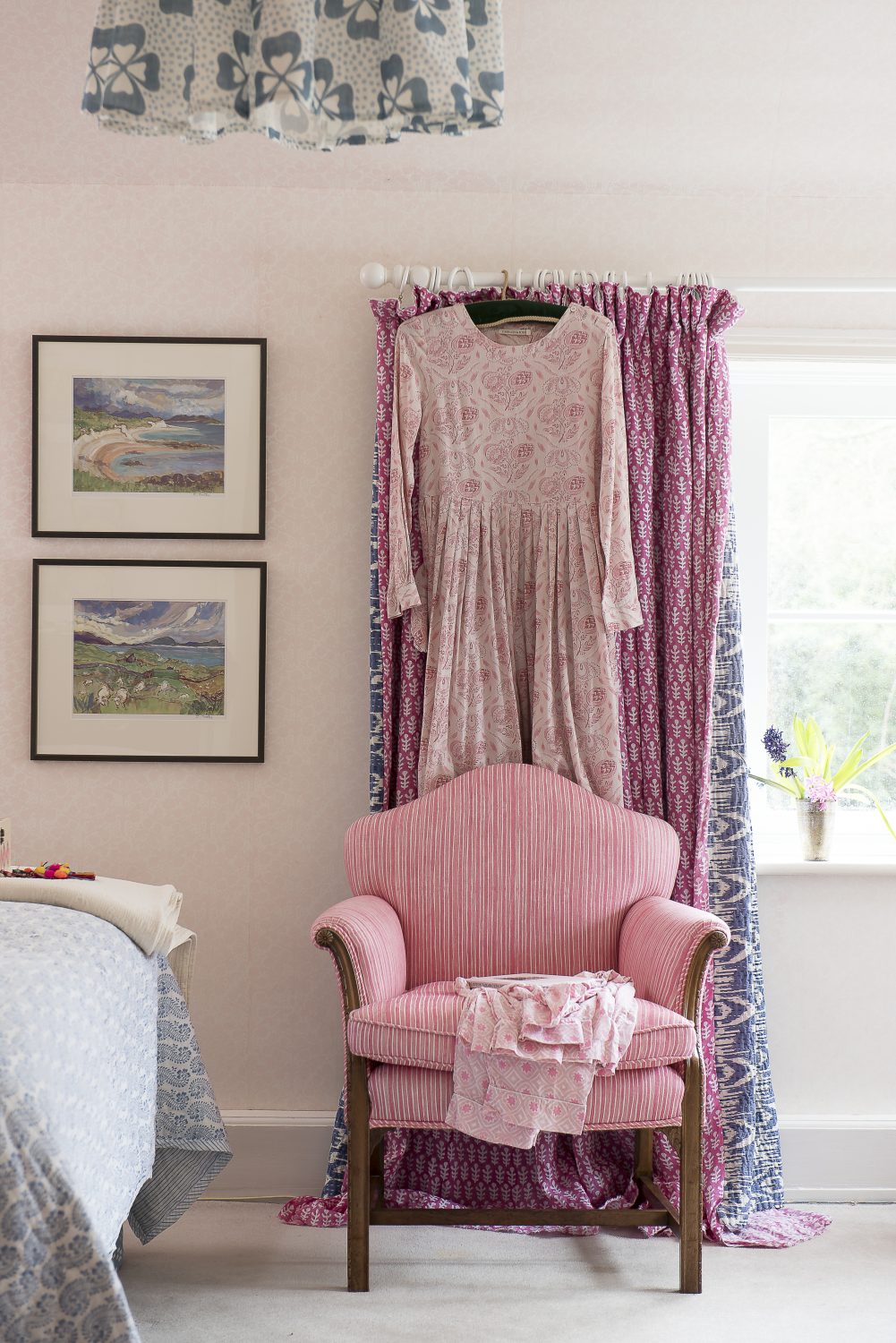 Molly’s colourful designs sing out from every corner