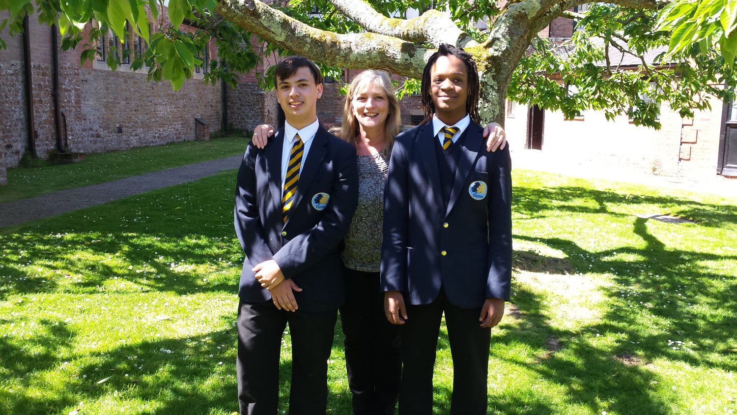 Head of Boarding Sarah Medcraft, with boarders