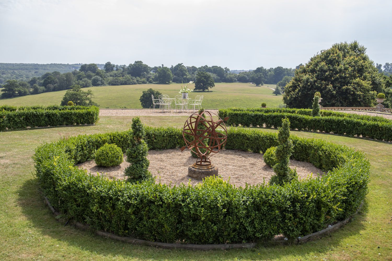The stunning landscape that surrounds Bayham Hall can be enjoyed at every turn in the house and garden