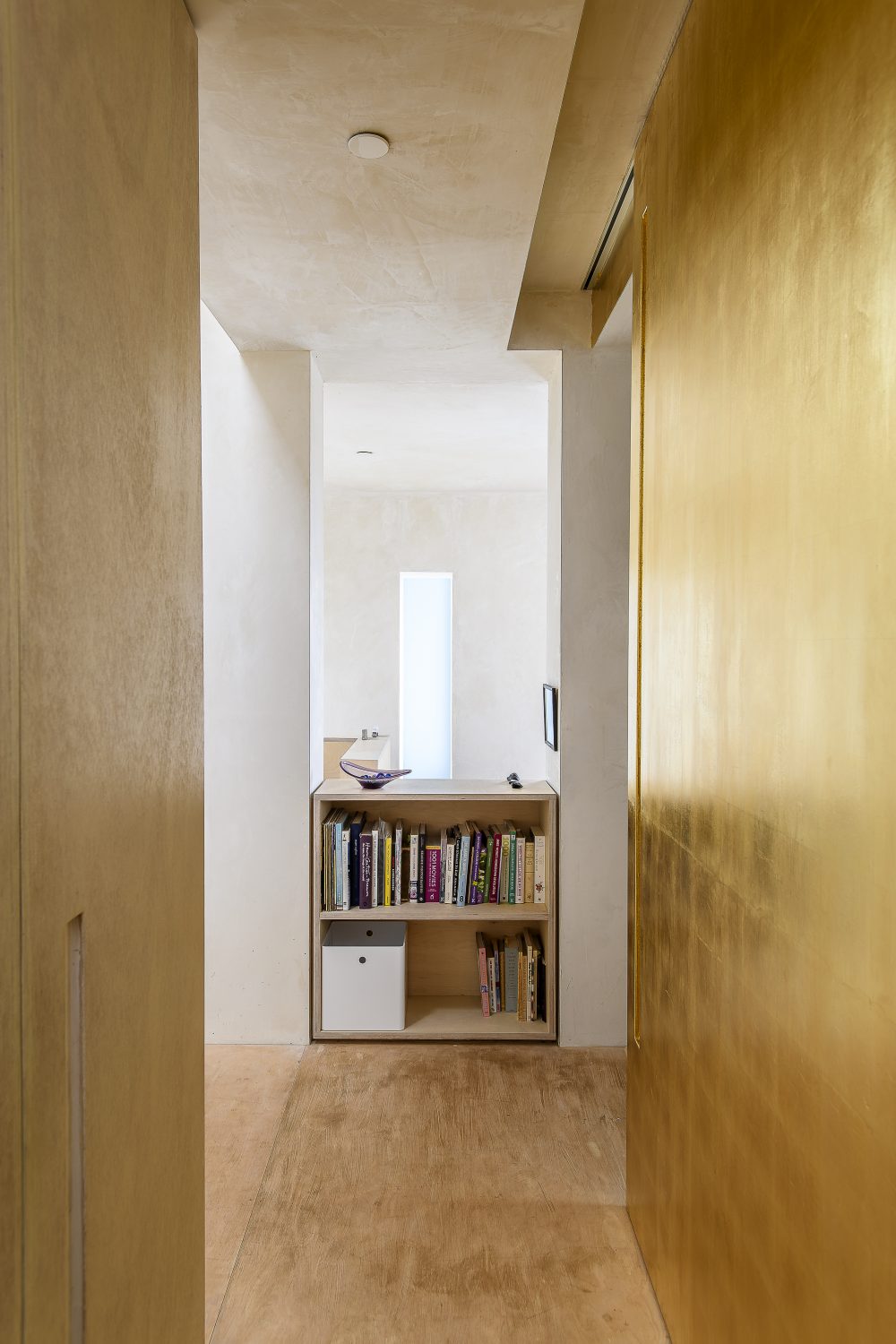 Birch ply is used in every room and on a lot of the floors