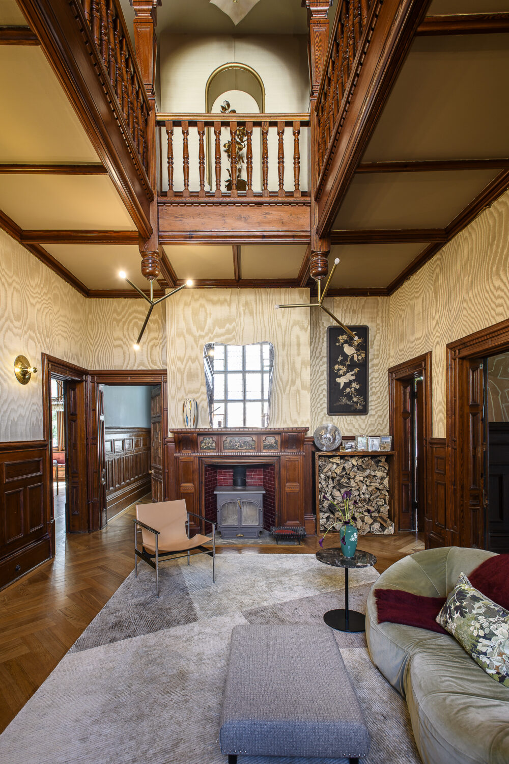 The grand reception hall
