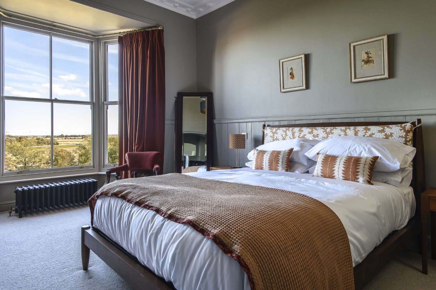 Bedroom one on the ground floor