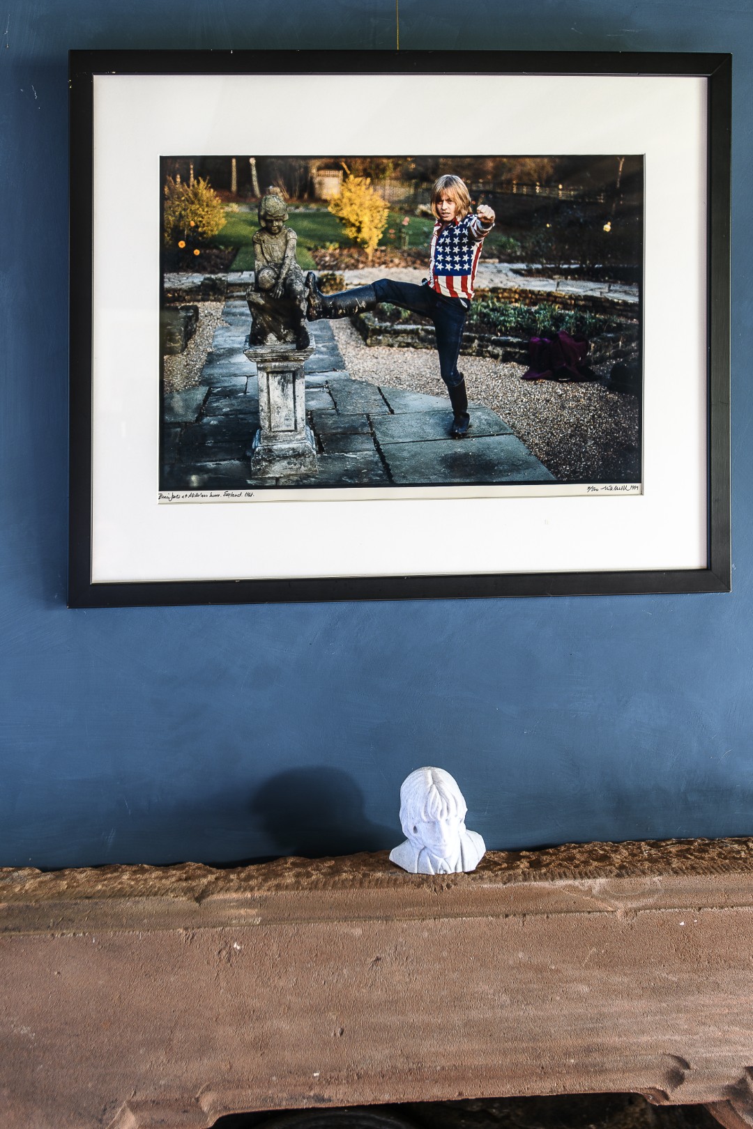 There are nods to Brian Jones throughout the house