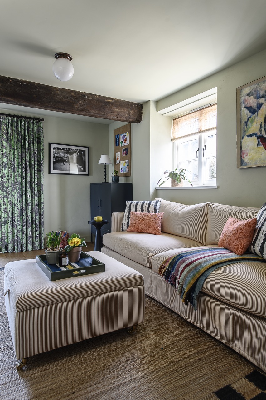 The small, cosy TV room