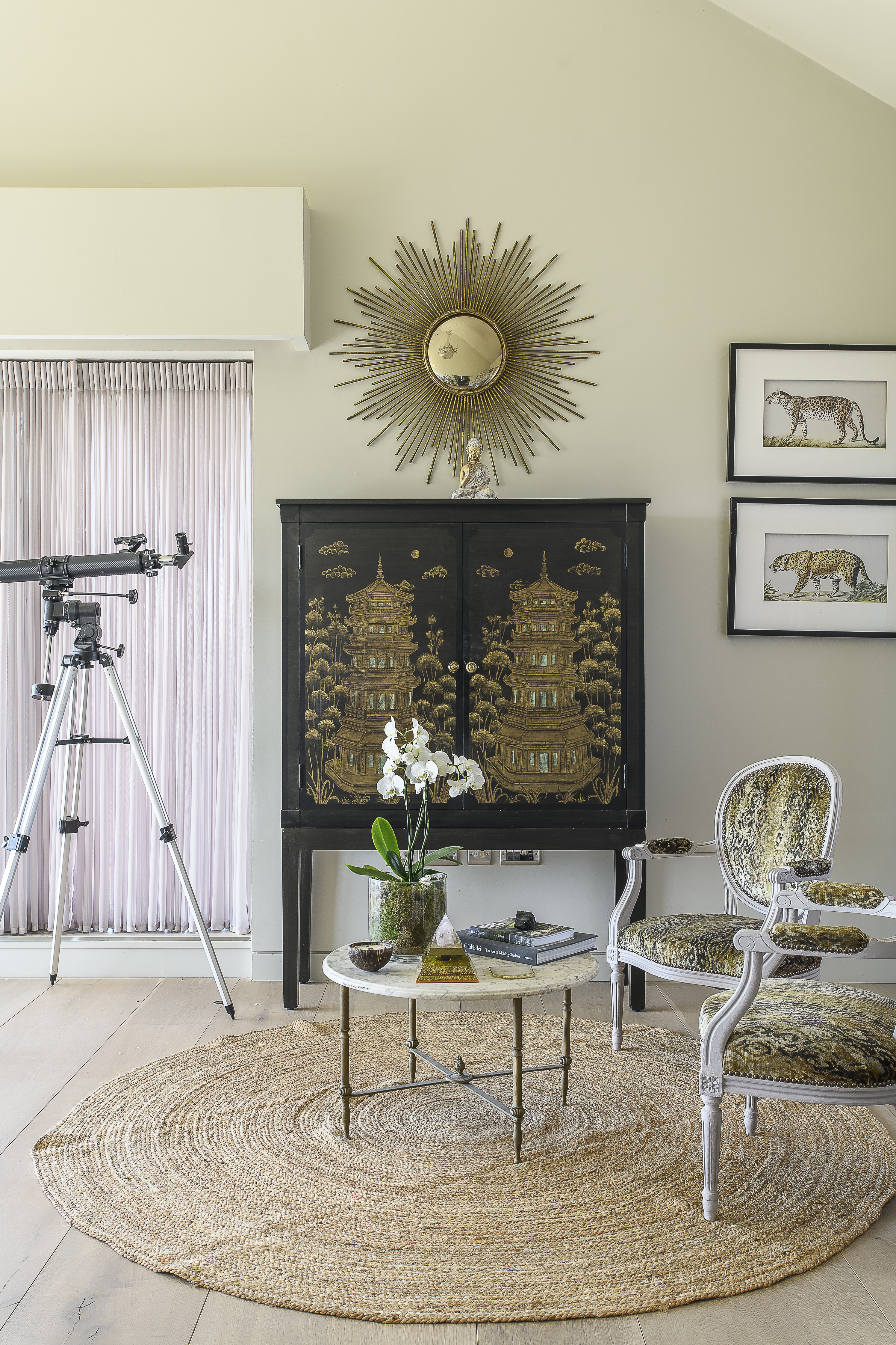 The principal bedroom is the perfect place for a bit of stargazing on a clear night