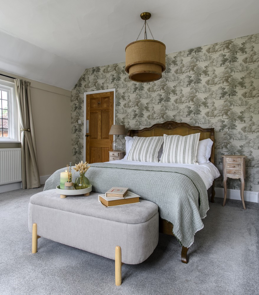 The remaining bedrooms have their own unique feel.