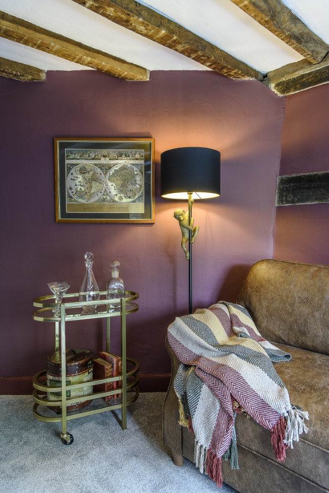 The snug has a double sofa bed to accommodate extra guests