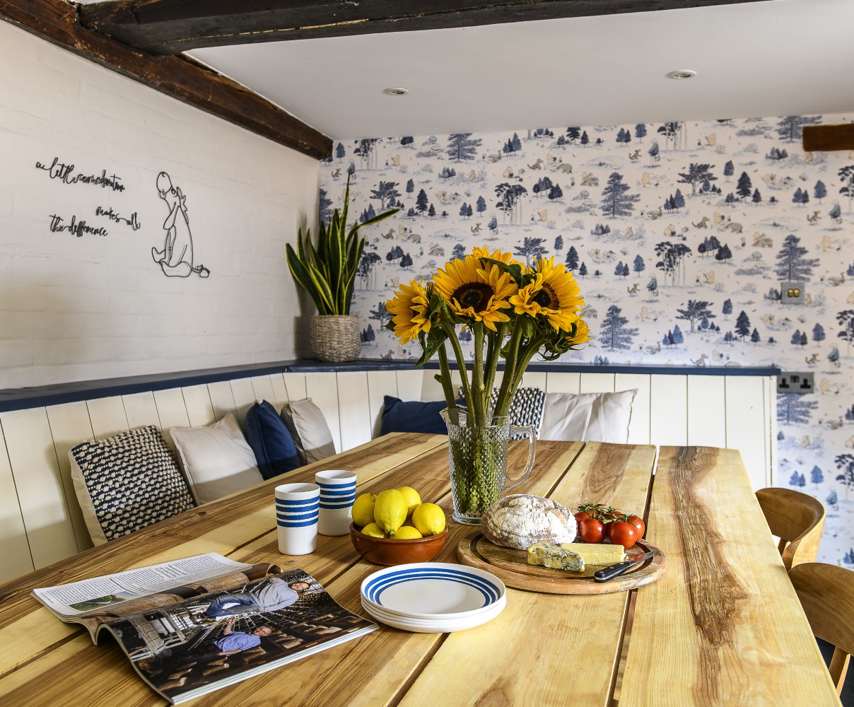 There’s plenty of space for more informal family dining
