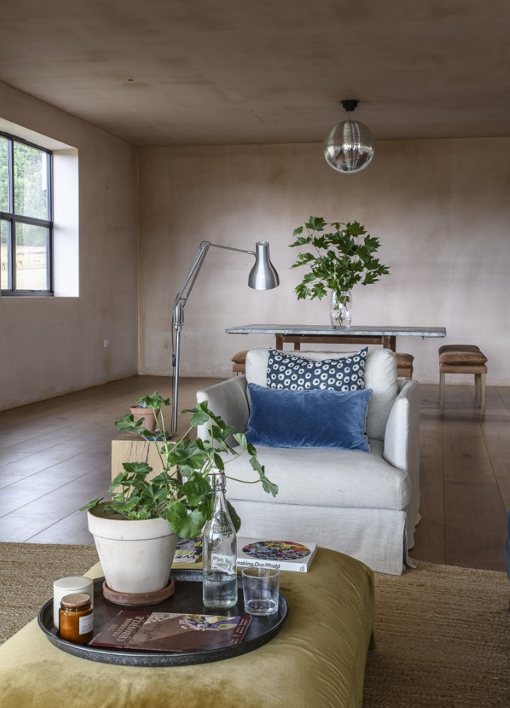 One area opening seamlessly to the next in the kitchen/ Living room.