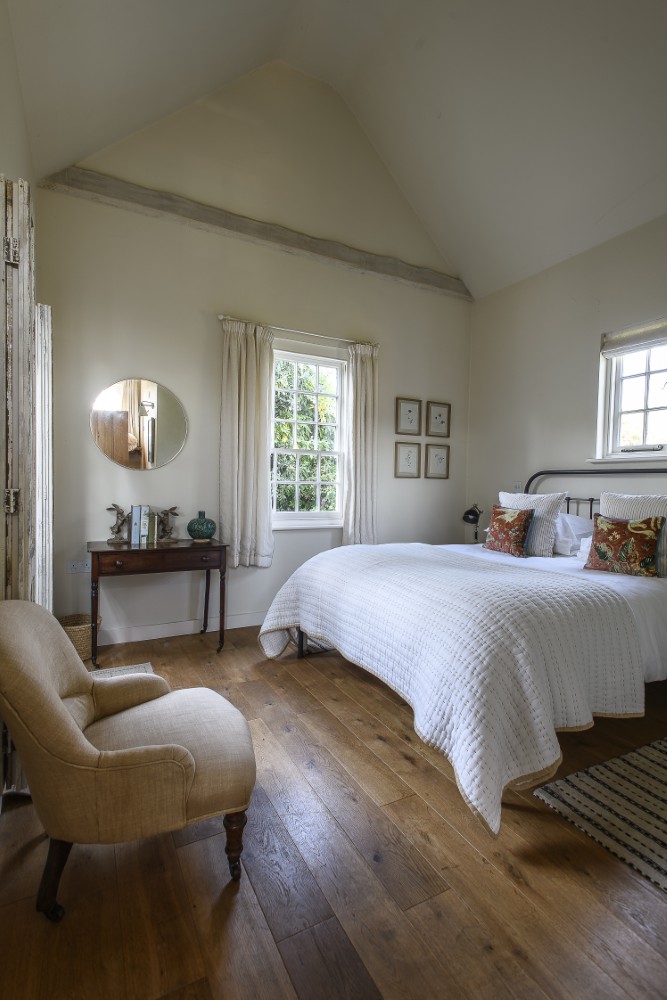 The ground floor bedroom