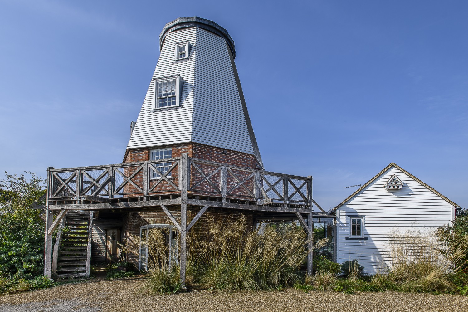 Outside of Old Smock Mill